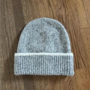 Madewell Light Gray Knit Beanie